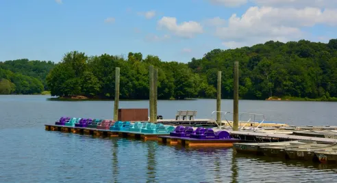 Lake Needwood Boats and Trails