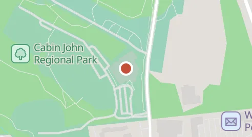 Map showing Cabin John Ice Rink