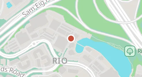 Map showing iFLY Indoor Skydiving - Gaithersburg